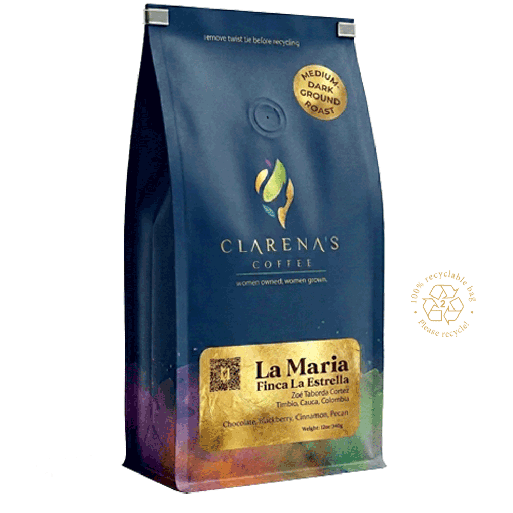 La Maria Medium Roast - Columbian - Ground - 12oz
